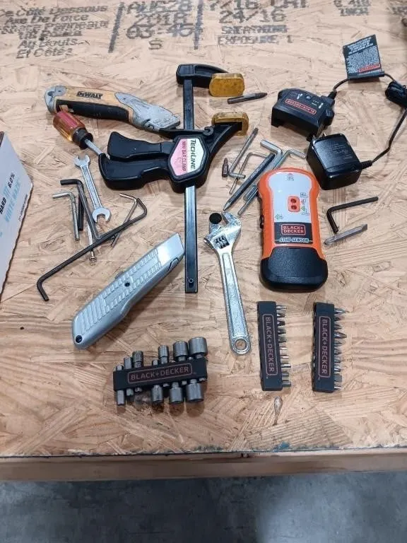 Assortment of Tools.