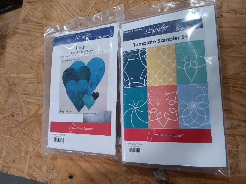 Westalee Design Template Sets. New.