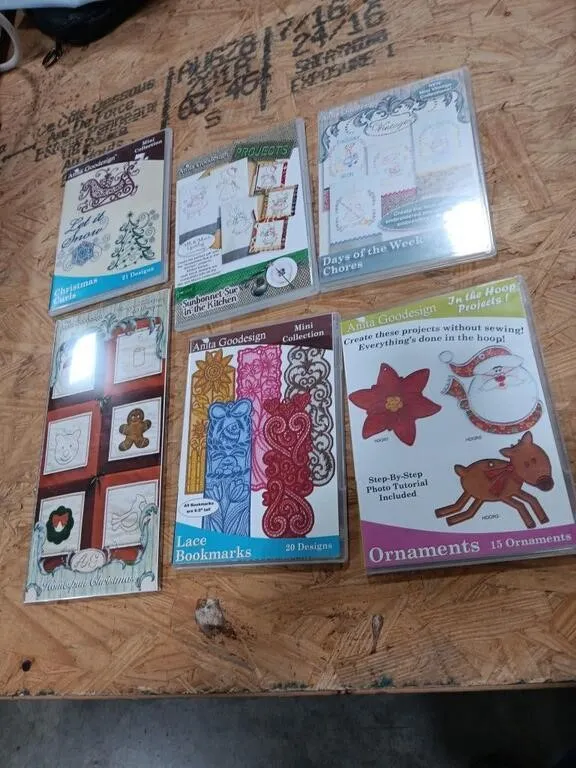 Anita Goodesign Software Collection.
Untested