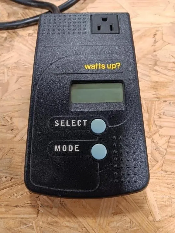 Watts Up Pro Power Analizer AndWattage