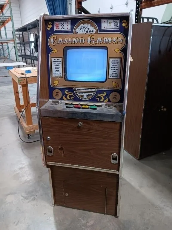 Casino Games Video Arcade. Turned On At Lotting