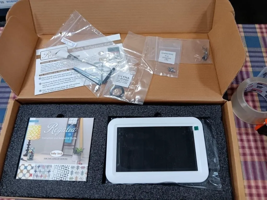 Babylock Regalia Accessory Kit. Could Be Missing