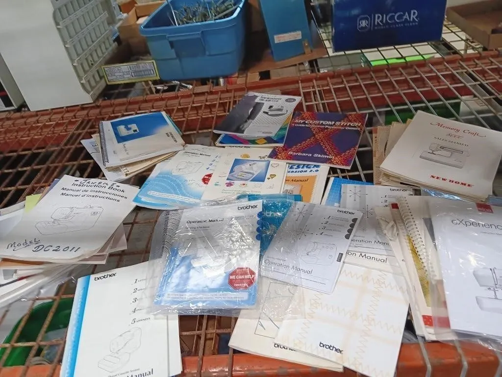 Janome, Brothers, Memory Craft and other manuals