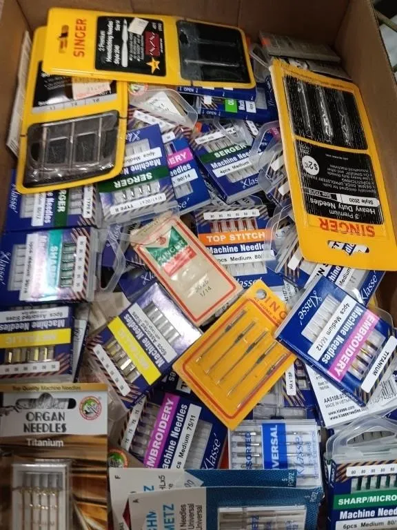 Sewing machine needles