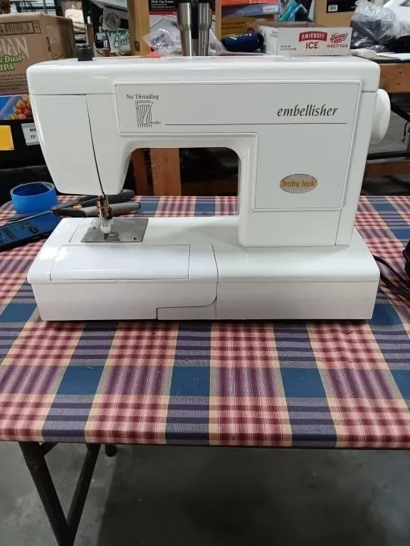 Baby Lock Seven Needle Embellisher. Tested.