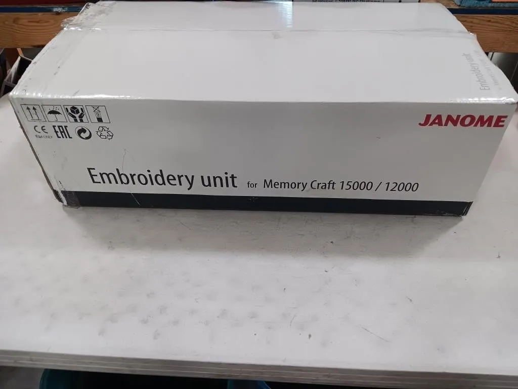 JANOME Horizon embroidery unit. Model #