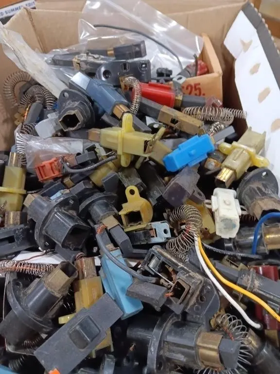 Electric motor brushes
