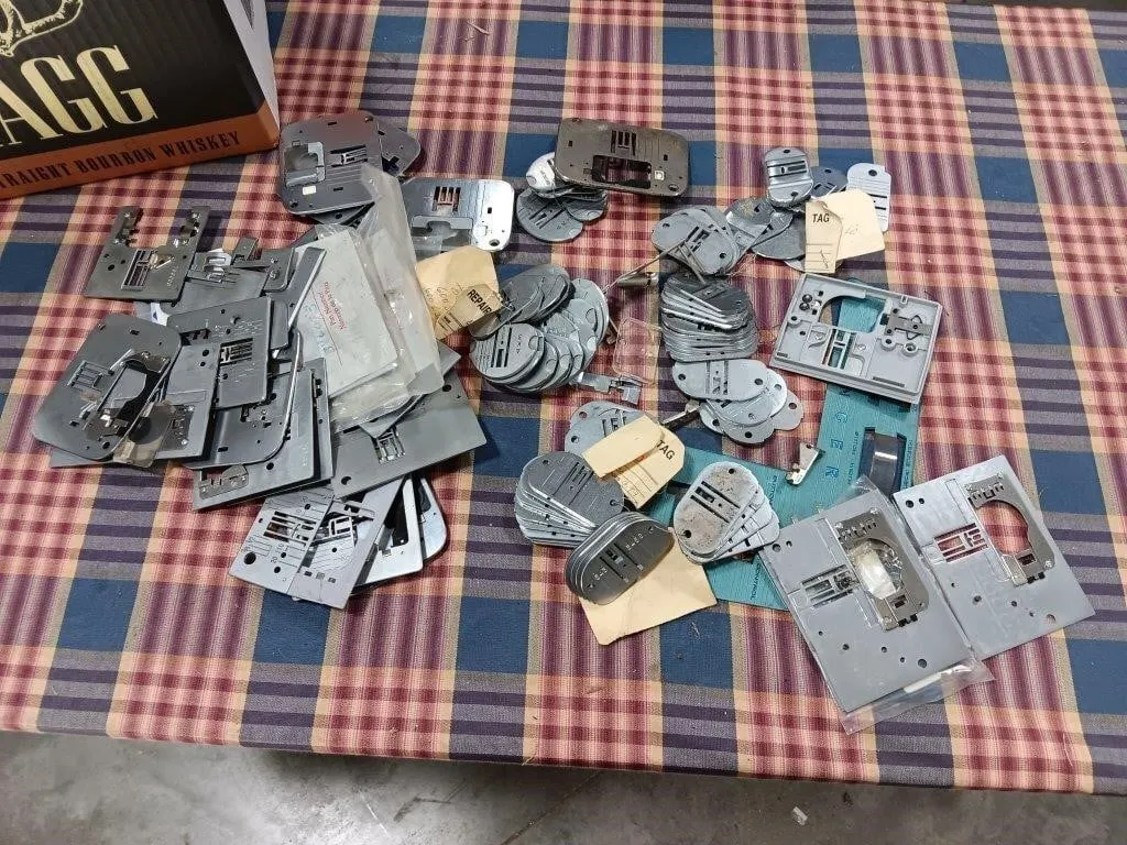 Sewing Machine Needle Plates.