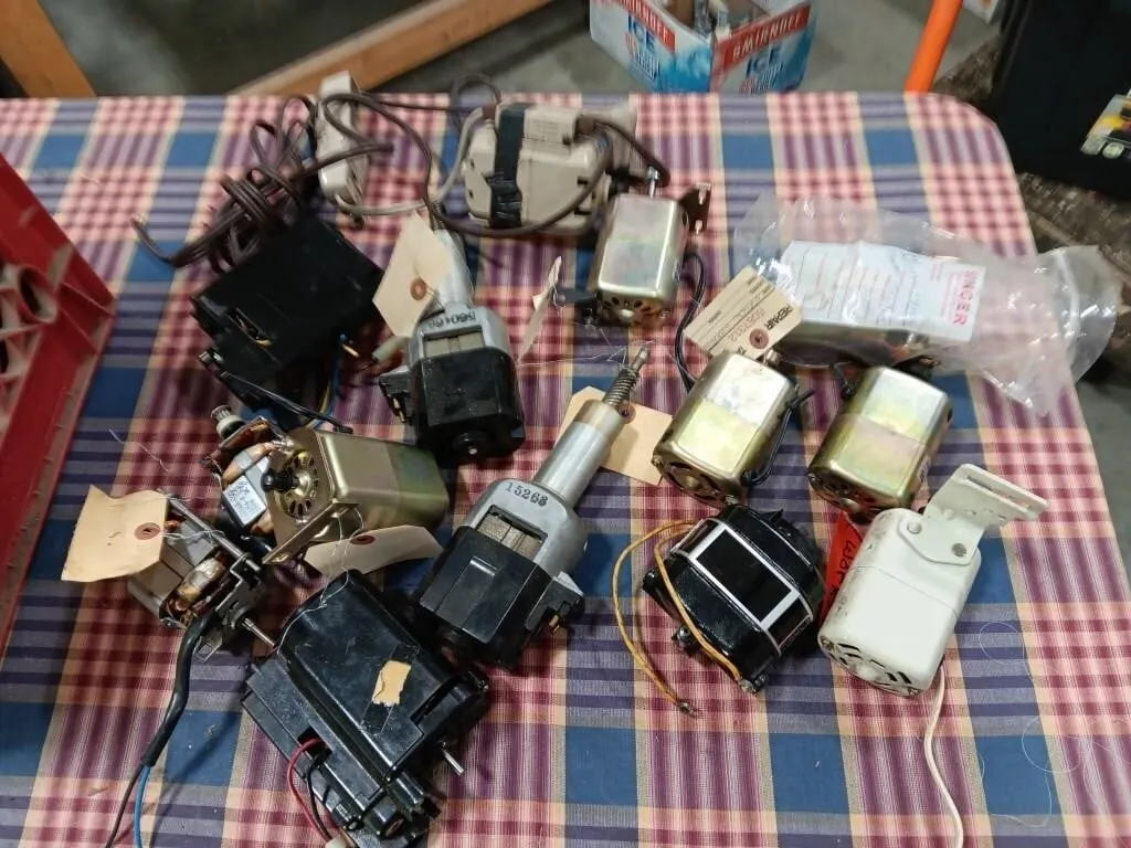 Sewing Motors. Untested.