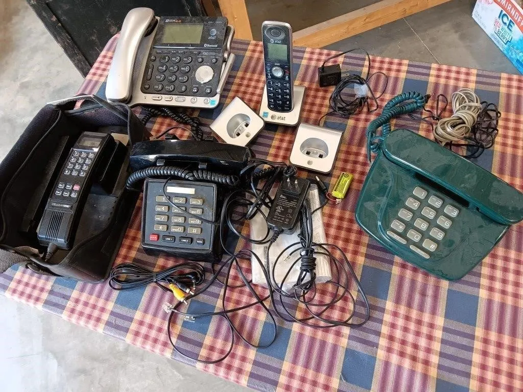 Telephones.