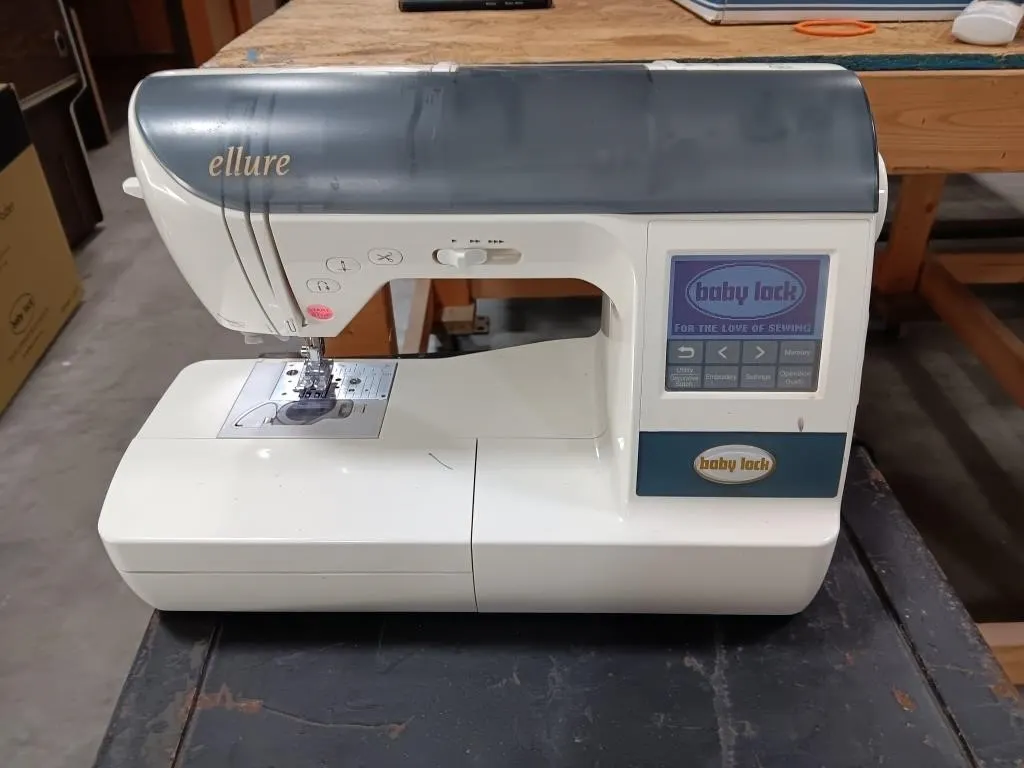 Baby Lock Ellure Sewing/Embroidery Machine. No