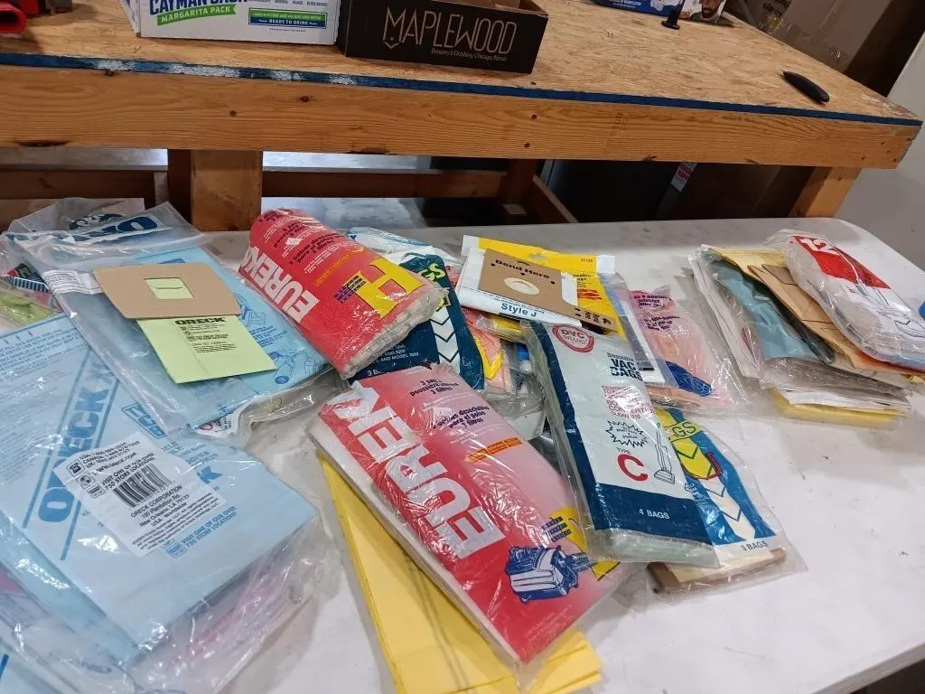 Oreck, Eureka, and Royal vacuum bags