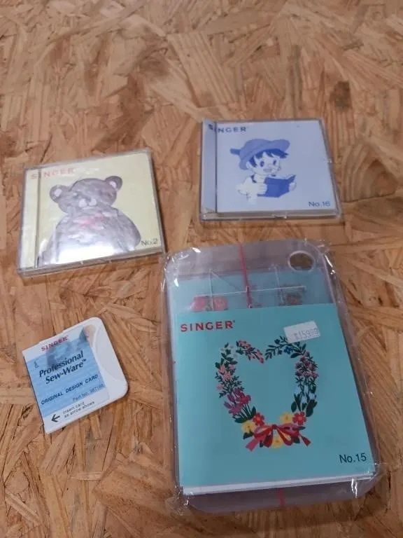 Singer embroidery design memory cards