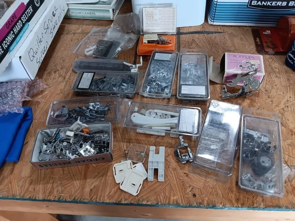 Assortment Of Pressure Feet And More.
