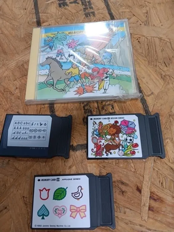 Janome design memory cards
