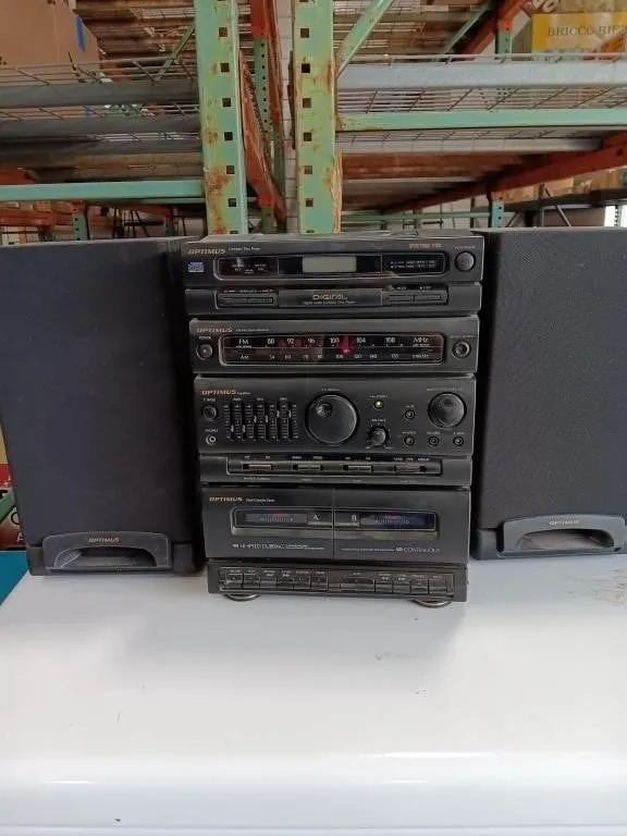 OPTIMUS System 723, CD, AM-FM receiver, dual