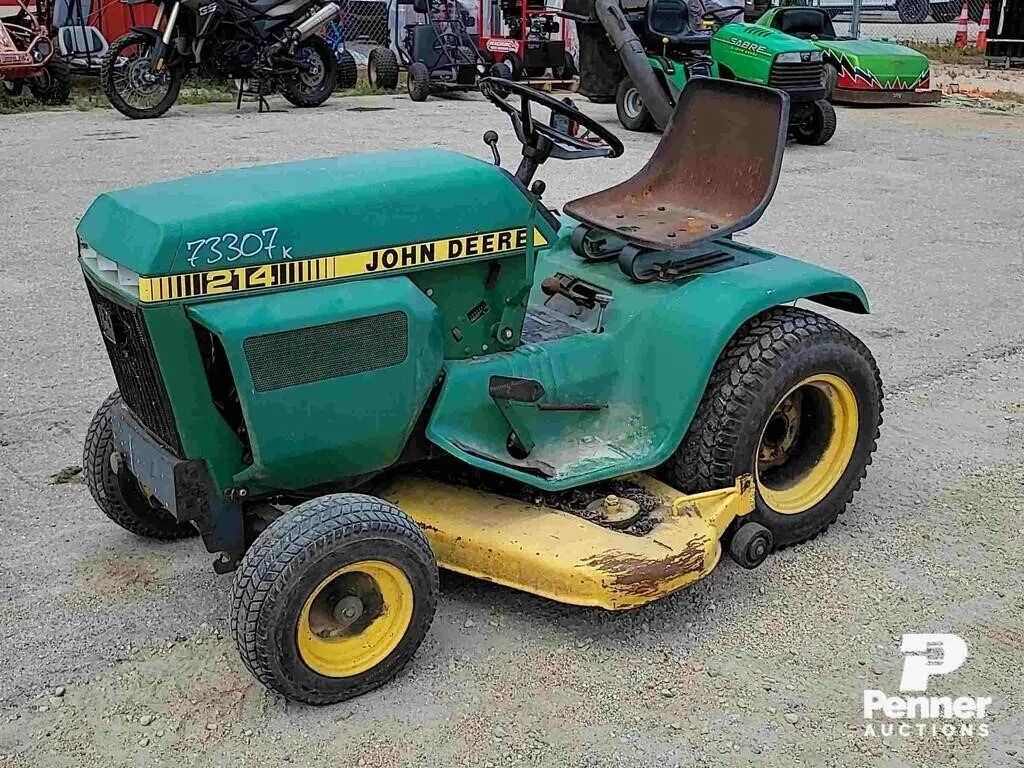 John Deere 214 Lawn Tractor w/ 48" Deck