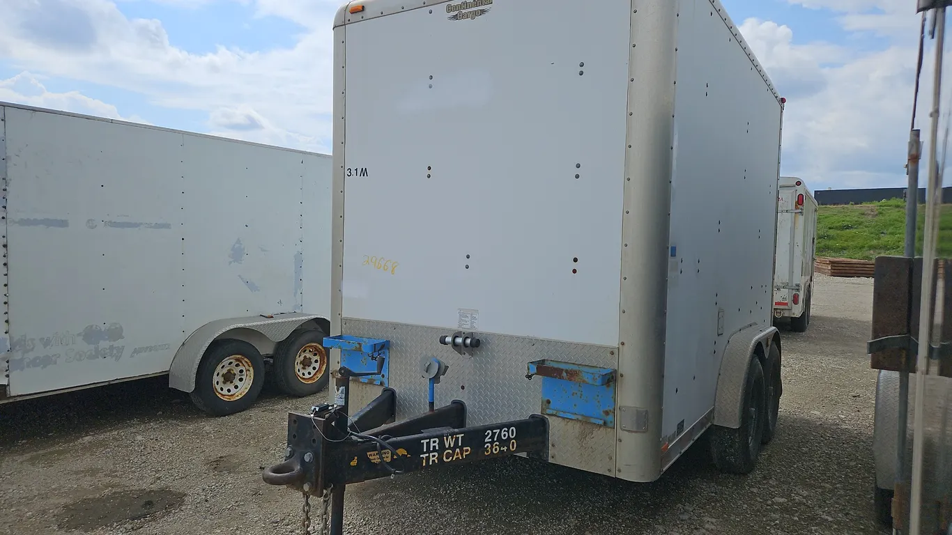 2007 Forest River T/A 12ft Enclosed Trailer