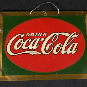 TIN SIGN DRINK COCA COLA