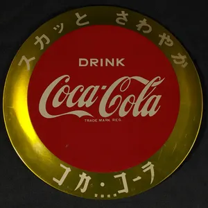 JAPANESE DRINK COCA COLA SIGN JAPAN