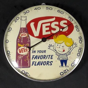 12" THERMOMETER SIGN VESS IN YOUR FAVORITE FLAVORS