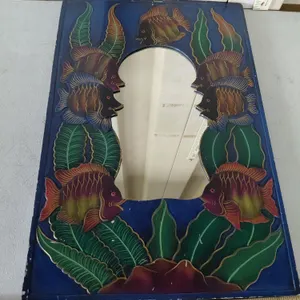 Fish Wall Mirror 16"X24", Some Paint Chipping