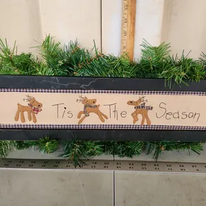 Tis The Season Wall Decor 21.25"X8"