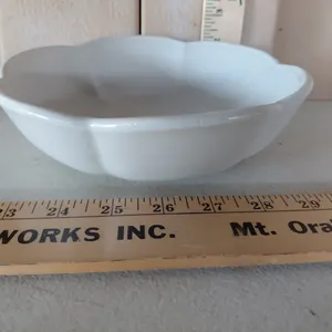 Vintage Mccoy U.S.A. #7528 Pottery Bowl, Hairline Crack 8"X2.25"