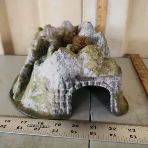 Plastic Train Tunnel 11.5"X9"X4.5" Made In Canada, Small Crack