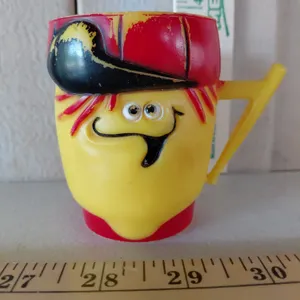 1969 Lefty Lemon Pilsbury Kool Aid Plastic Cup