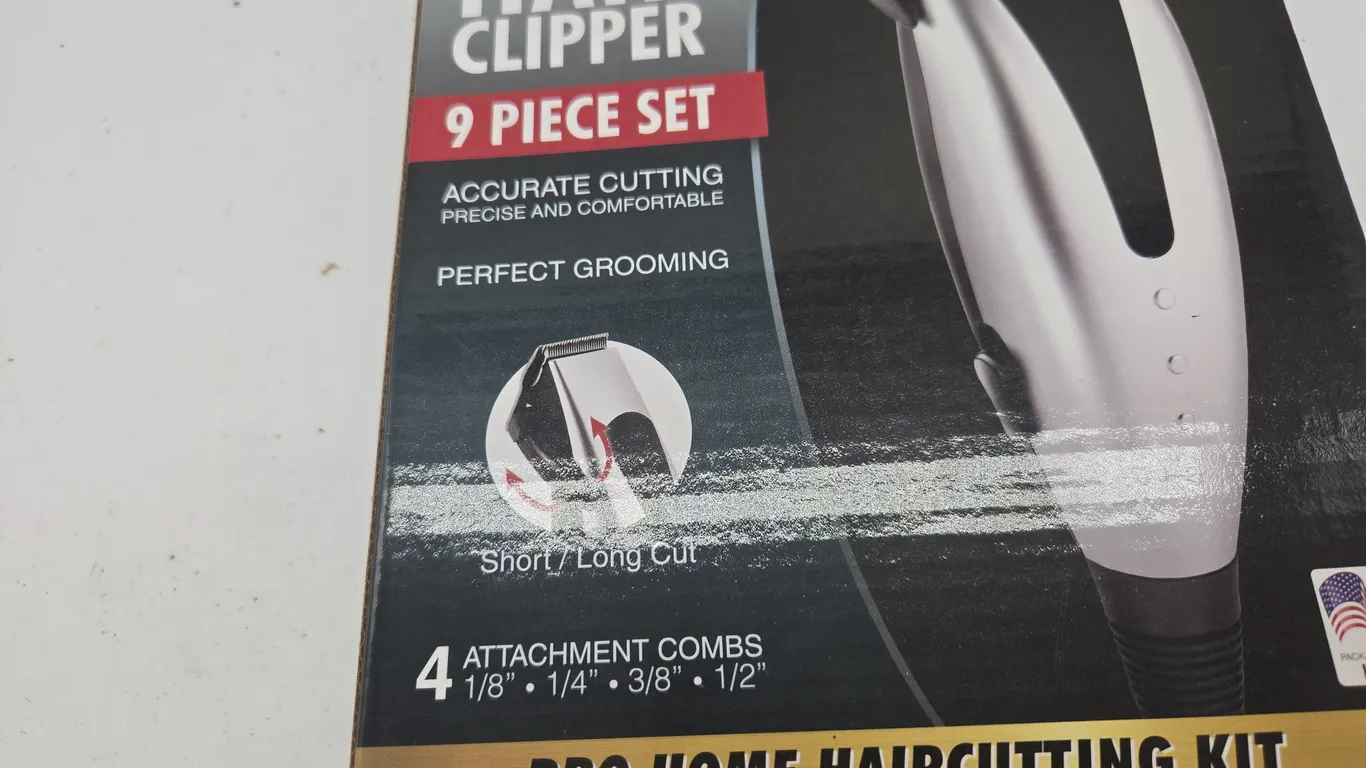 fine life adjustable hair clippers, new in box