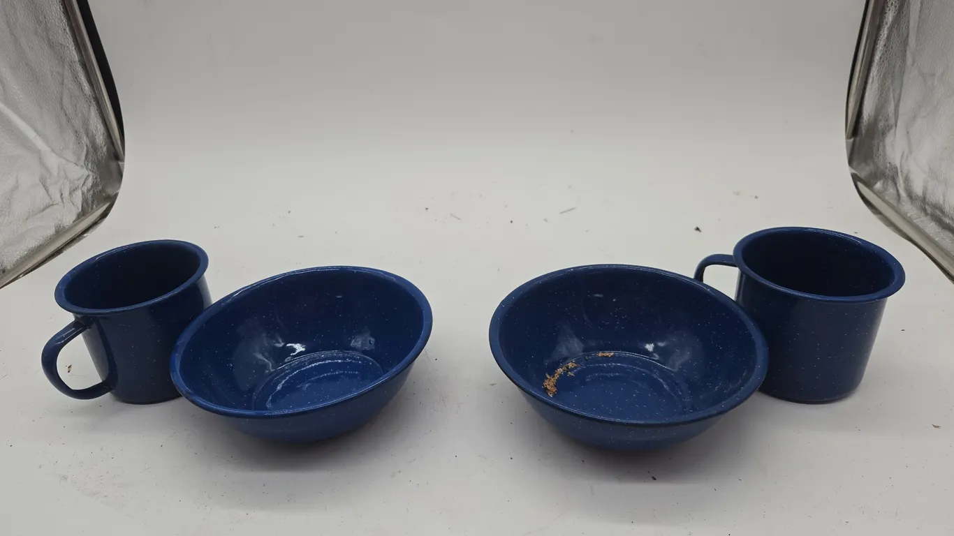 Assorted granite ware