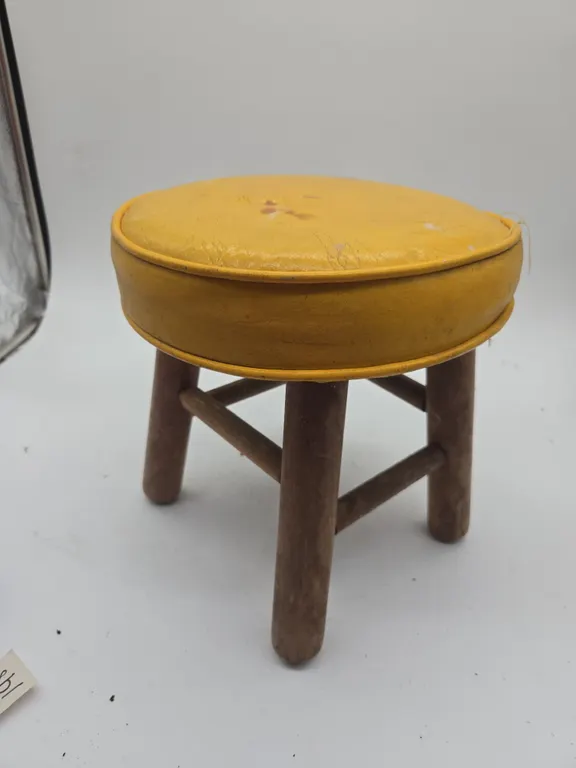 Vintage wooden stool