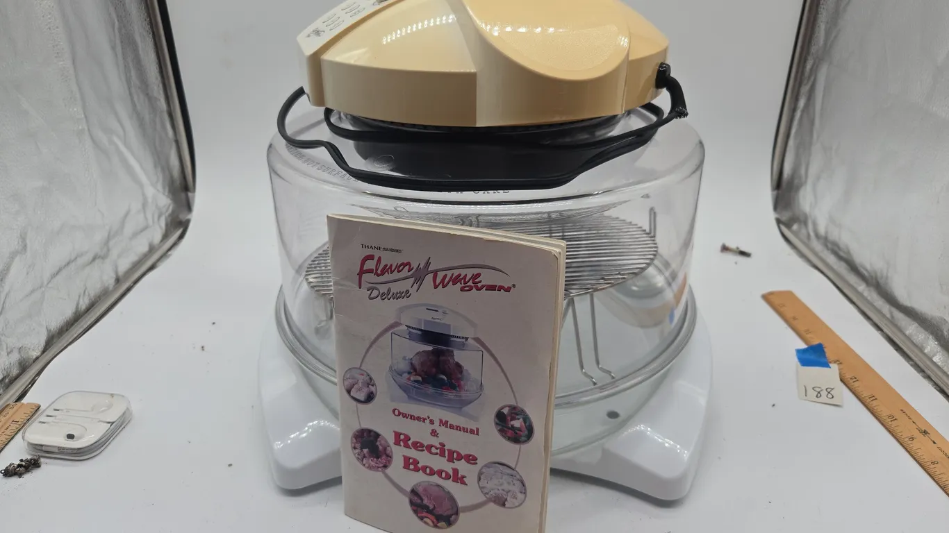 Deluxe flavor wave oven