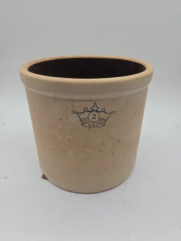 Vintage two gallons stone crock