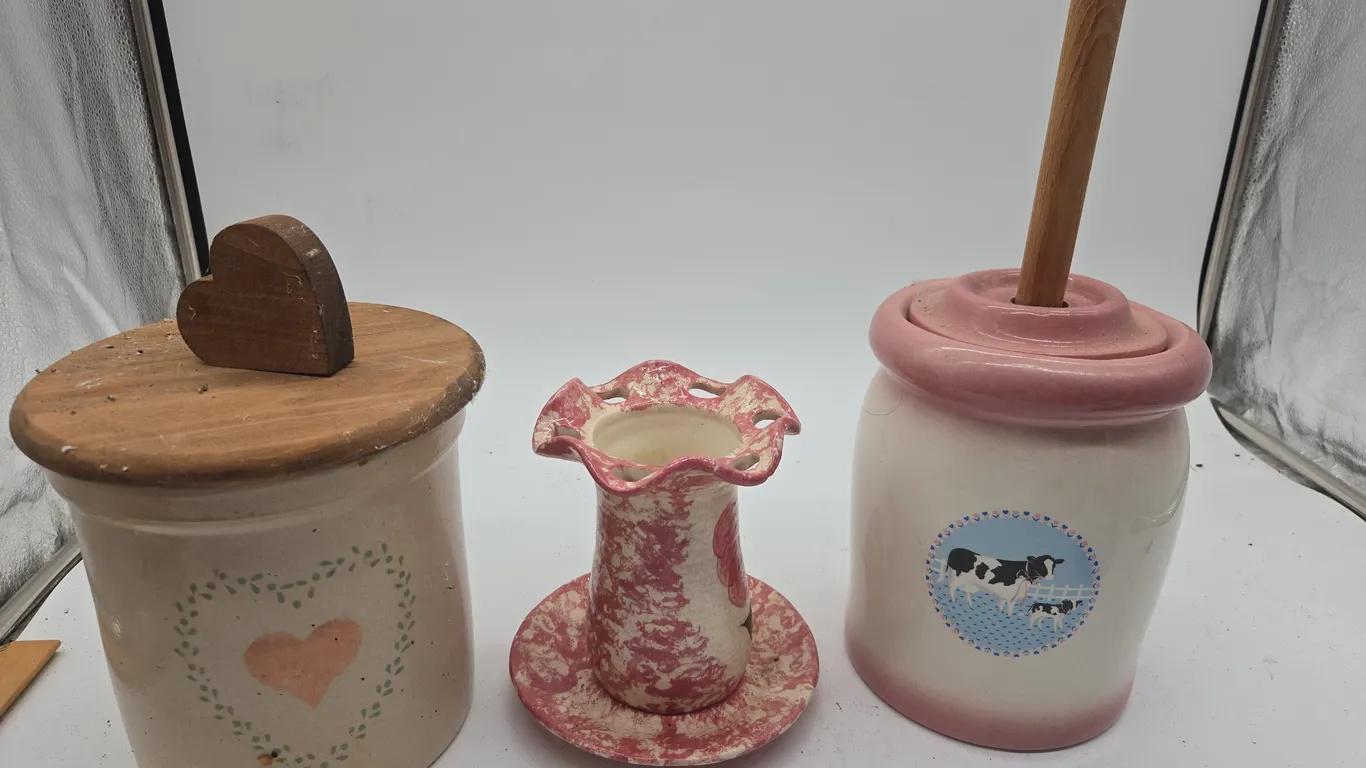 Assorted stoneware