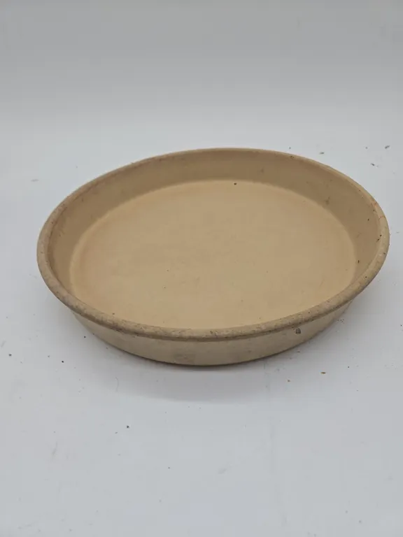 Vintage sassafrass, pottery superstone Pizza pie baker.