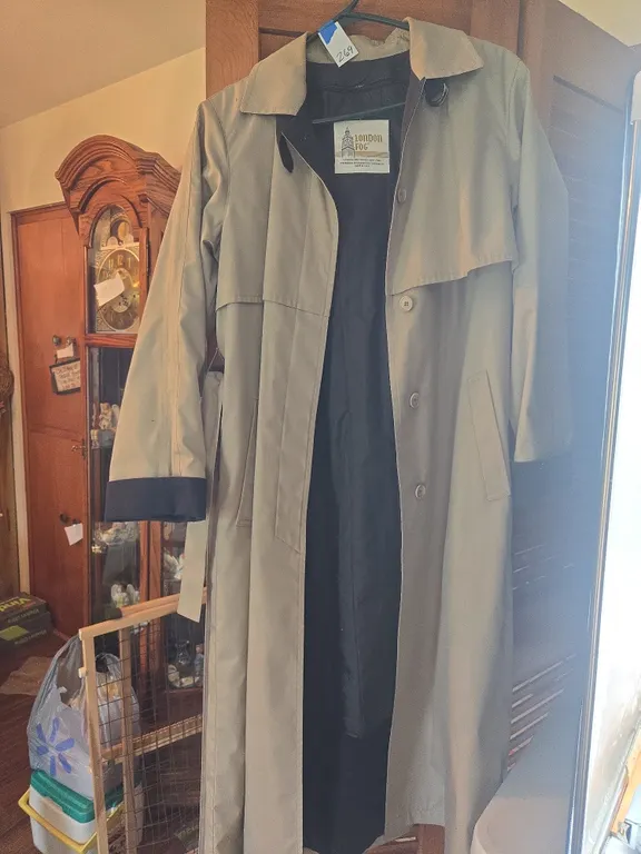 Vintage London Fog belted trench coat
