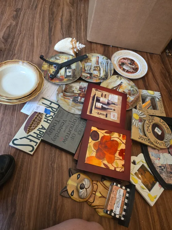 Assorted wall art