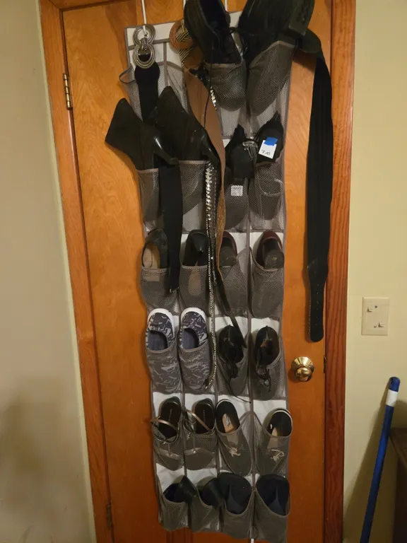 Large assortment of ladies shoes