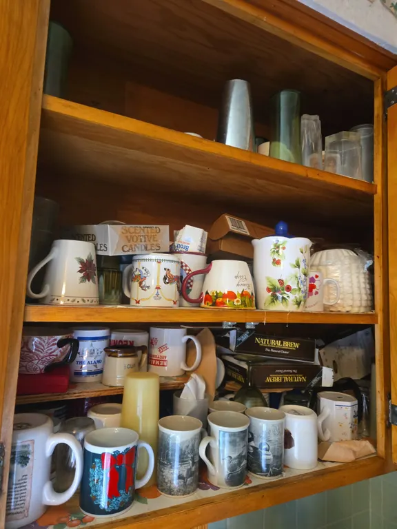 Kitchen cabinet cleanout
