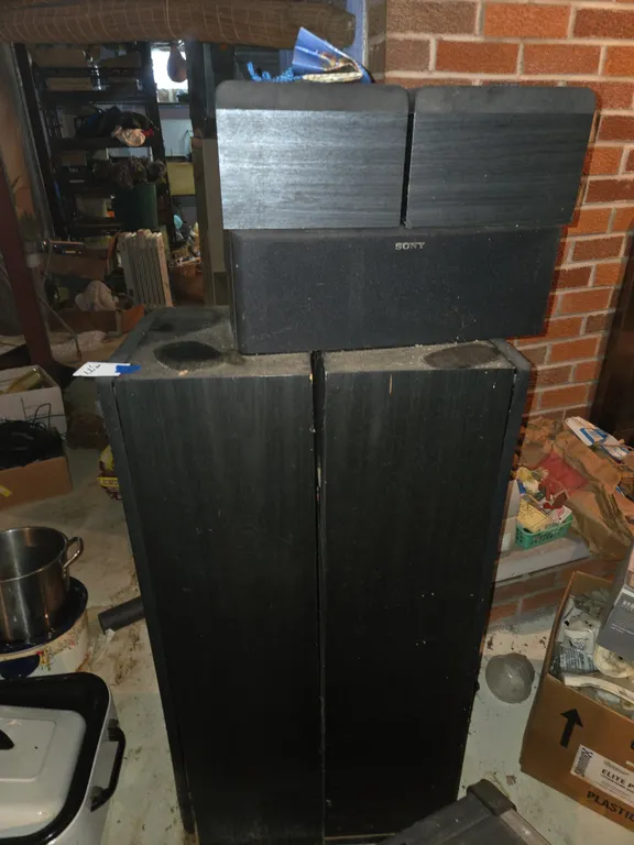 Vintage sony stereo speakers