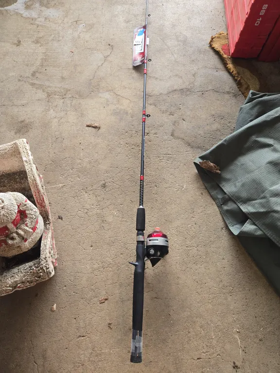 The zebco brand rod and real combination, new
