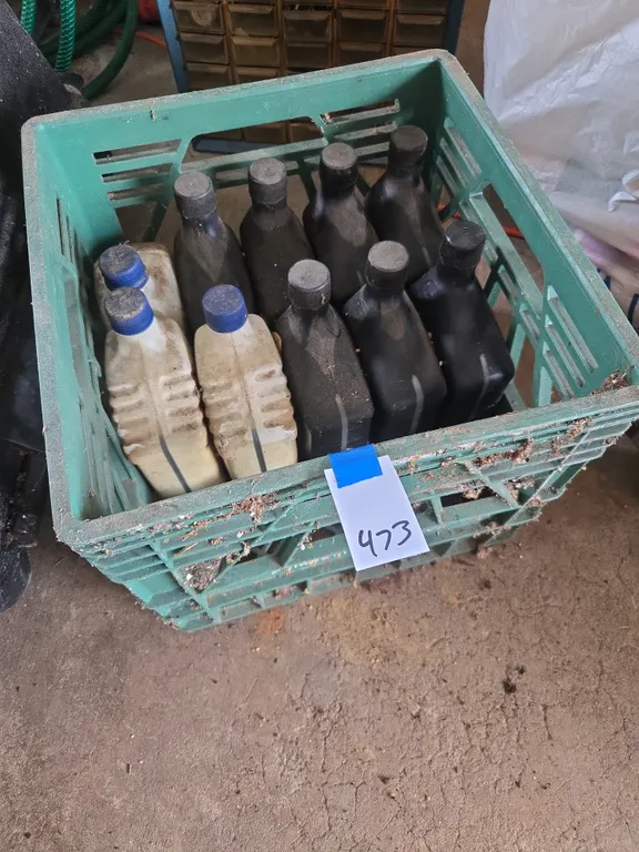 Assorted oil new in containers