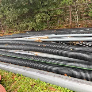 QTY OF  (17) 20 FT DRAINAGE PIPE & (10+ ) CONDUIT PIPE