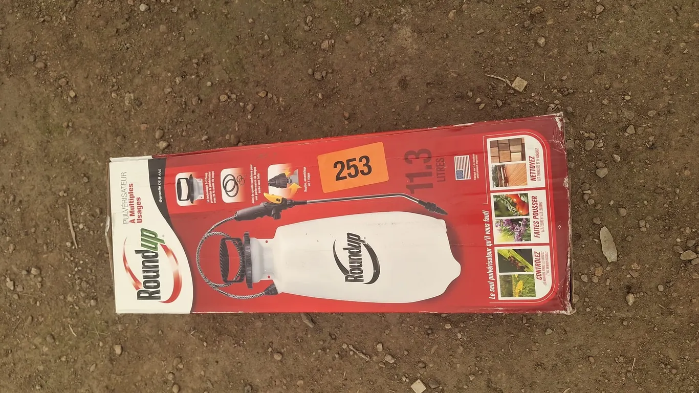 New sprayer