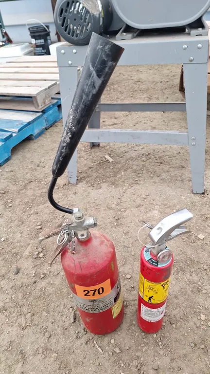 2 Fire extinguishers