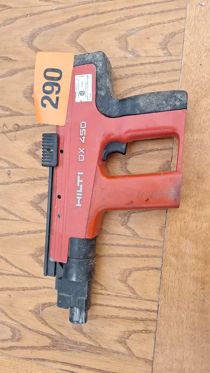 Hilti Dx concrete gun