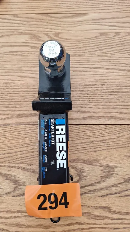 New 1 7/8" hitch with ball