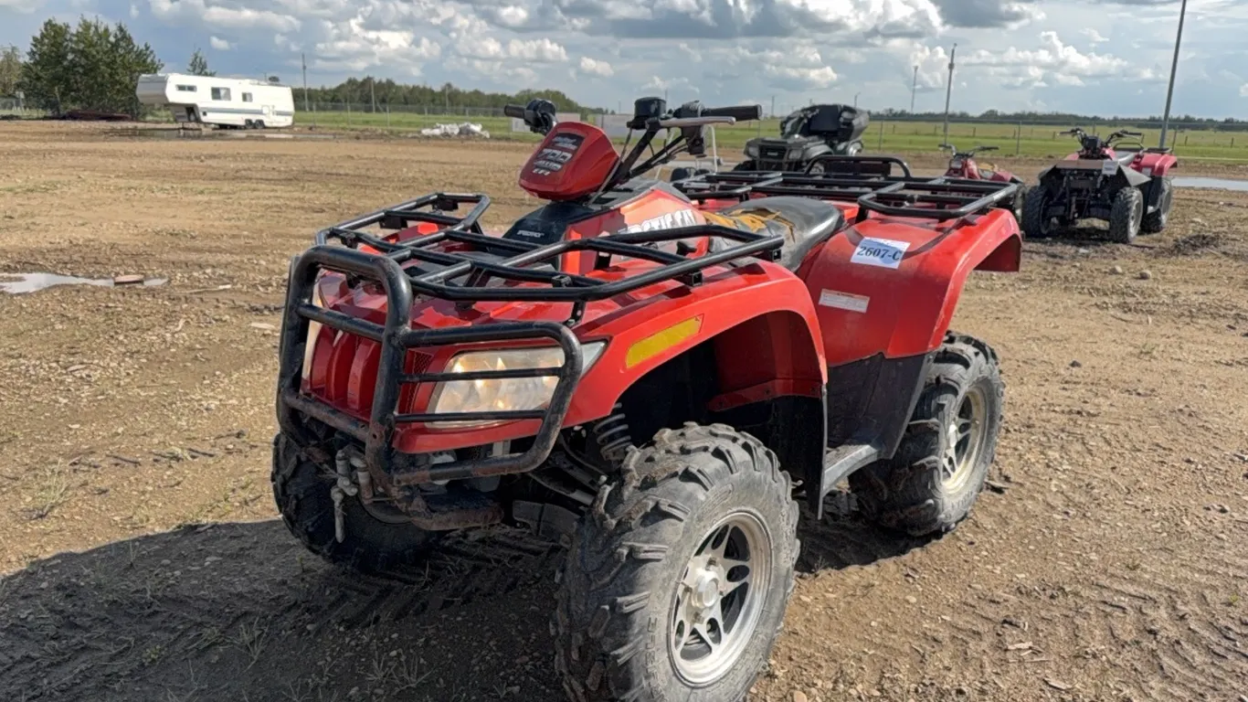 2007 ARCTIC CAT 700 4WD EFI QUAD - s/n 4UF07ATV97T217489